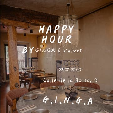 Cover Image for Happy Hour G.I.N.G.A & Volver