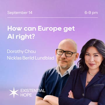 Cover Image for How can Europe get AI right? A conversation with Dorothy Chou and Nicklas Berild Lundblad