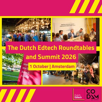 Cover Image for Dutch Edtech Roundtables and Summit 2026