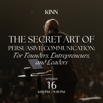 Cover Image for The Secret Art of Persuasive Communication: For Founders, Entrepreneurs, and Leaders