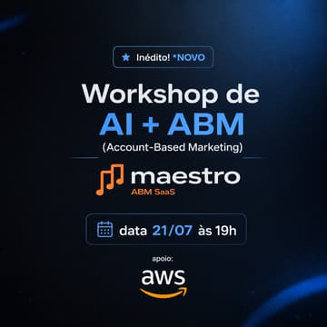 Cover Image for Inédito! Workshop de AI + ABM (Account-Based Marketing) *NOVO