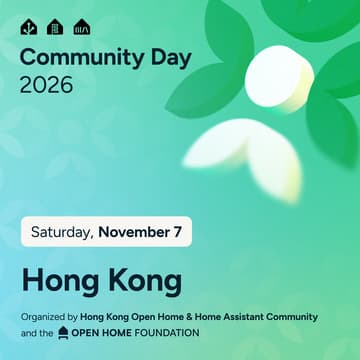 Cover Image for Hong Kong Open Home & Home Assistant Community Day 2026