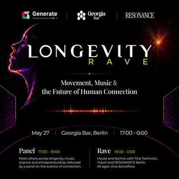 Cover Image for Longevity Rave × LSE Generate: The Power of Joy and the Dancefloor
