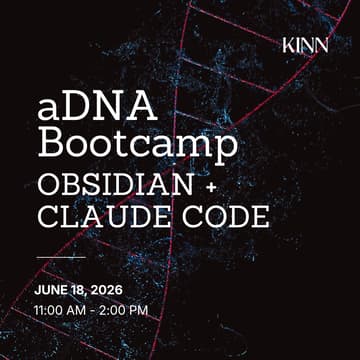 Cover Image for aDNA Bootcamp: Obsidian + Claude Code