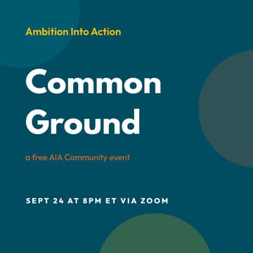 Cover Image for AIA: Sept Common Ground