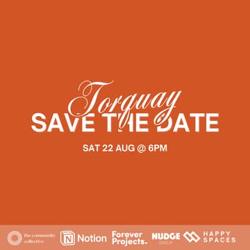 Cover Image for ๐ต Torquay: Save The Date