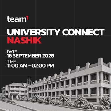 Cover Image for Team1 India University Workshop - PVG, Nashik
