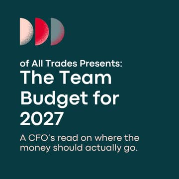 Cover Image for [TBD] The Team Budget for 2027