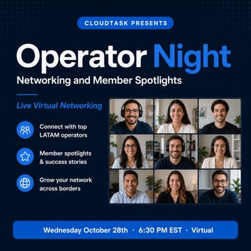 Cover Image for Operator Night: Networking and Member Spotlights — Wed, Oct 28, 6:30 PM EST