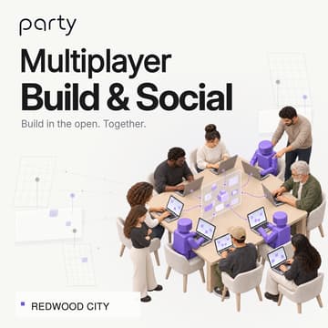 Cover Image for Multiplayer Build Night & Mixer by Party (Peninsula)