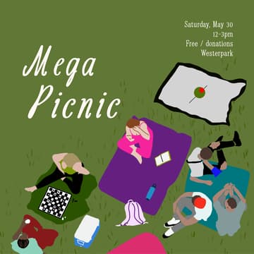 Cover Image for MEGA PICNIC: CLBHUIS Community Potluck