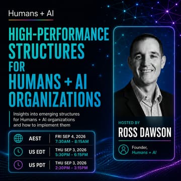Cover Image for High-Performance Structures for Humans + AI Organizations