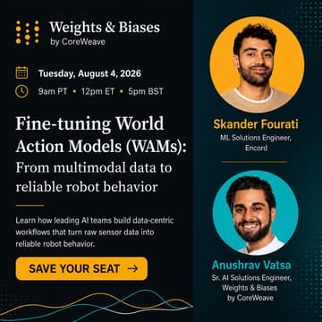 Cover Image for Fine-tuning World Action Models (WAMs): From multimodal data to reliable robot behavior