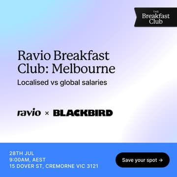 Cover Image for Ravio Breakfast Club: Melbourne