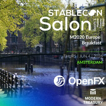 Cover Image for Stablecon Salon M2020 Edition powered by OpenFX & Modern Treasury
