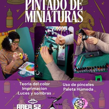 Cover Image for Taller de Pintado de Miniaturas
