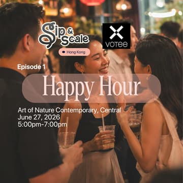 Cover Image for AI After Dark | Sip & Scale x Votee AI x Art of Nature