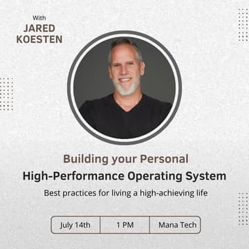Cover Image for Building your personal High-Performance Operating System: Best practices for living a high-achieving life