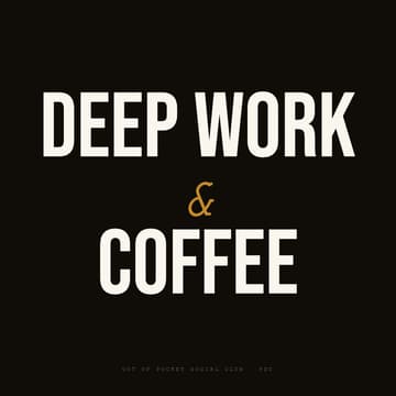 Cover Image for Deep Work & Coffee PDC
