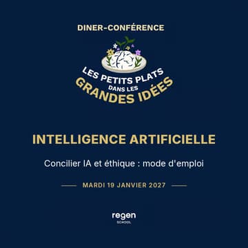 Cover Image for Dîner-conférence - Concilier IA et éthique : mode d'emploi