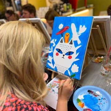 Cover Image for Metalurgiei Meetup @ Colibri: vin, pictură și oameni faini 🎨🍷