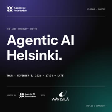 Cover Image for AAIF (formerly MLOps) Community Helsinki #11