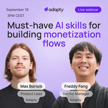Cover Image for Must-have AI skills for building monetization flows