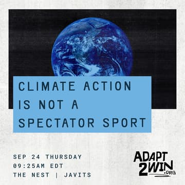 Cover Image for Climate Action is Not a Spectator Sport