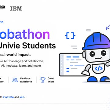 Cover Image for IBM Responsible Al Hackathon powered by WU & UNIVIE