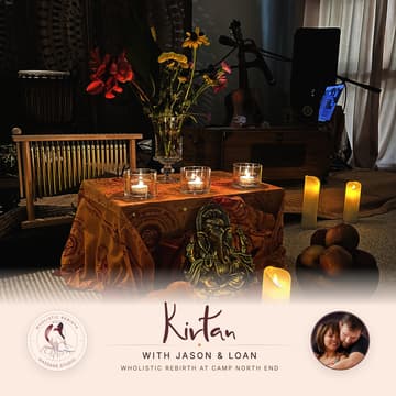 Cover Image for Kirtan at Wholistic Rebirth, with Jason and Loan