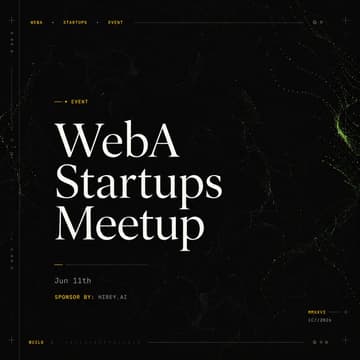 Cover Image for WEB A.0: 50 Agent-Native Startups - Open Registration