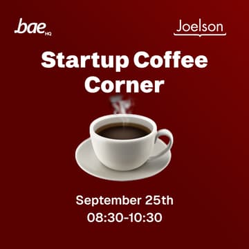 Cover Image for Startup Coffee Corner | Bae HQ | Joelson