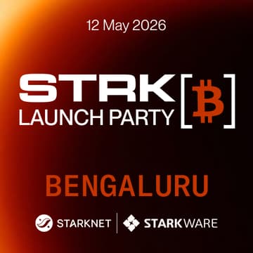 Cover Image for strkBTC Live: Bengaluru Launch Party