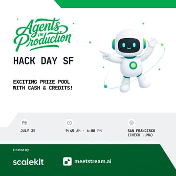 Cover Image for Scalekit x Meetstream Agents in Production Build Day SF