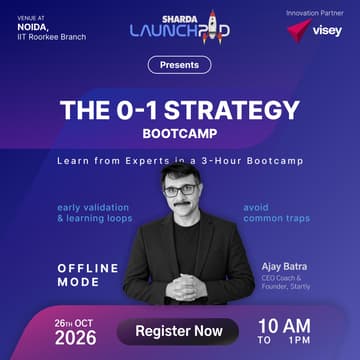 Cover Image for From 0 to 1: Building Your Startup Journey