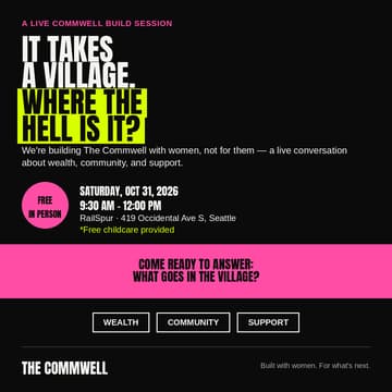 Cover Image for Help Build the Village — A Live Commwell Conversation