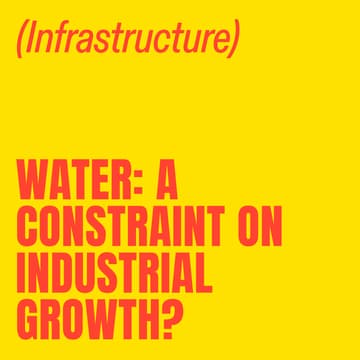 Cover Image for Water: A Constraint on Industrial Growth?