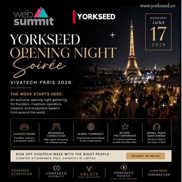 Cover Image for Yorkseed Opening Night Soirée | VivaTech Paris 2026