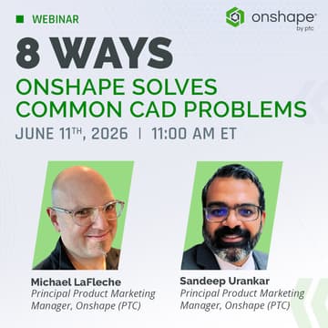 Cover Image for 8 Ways Onshape Solves Common CAD Problems