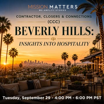 Cover Image for Contractor, Closers & Connections (CCC) Beverly Hills: Insights into Hospitality
