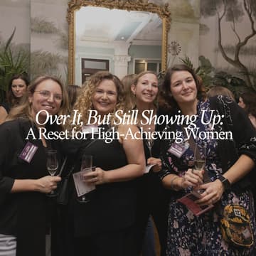 Cover Image for Over It, But Still Showing Up: A Reset for High-Achieving Women