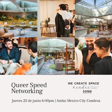 Cover Image for Queer Speed Networking | Pride Edition WCS X ANDAZ