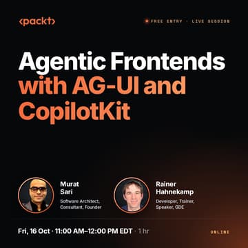 Cover Image for Agentic Frontends with AG-UI and CopilotKit