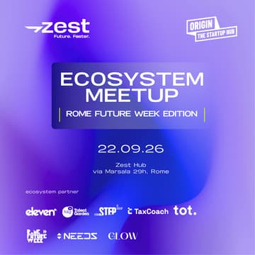 Cover Image for Ecosystem Meetup | Rome Future Week Edition