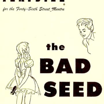 Cover Image for Play Club September - The Bad Seed