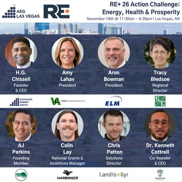 Cover Image for AEG RE+ 26 Action Challenge: Energy, Health & Prosperity