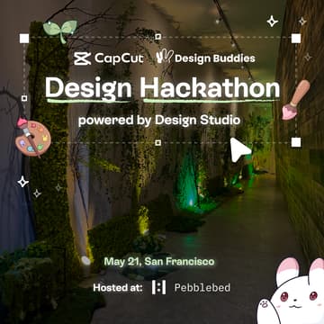 Cover Image for CapCut x Design Buddies Design Hackathon powered by Design Studio