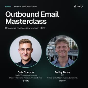Cover Image for Outbound Email Masterclass: Unpacking what actually works in 2026