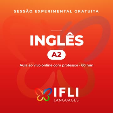 Cover Image for Aula Experimental Gratuita | English Immersion A2