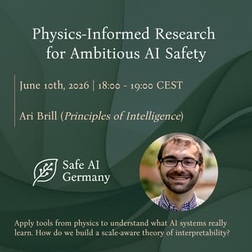 Cover Image for Physics-Informed Research for Ambitious AI Safety